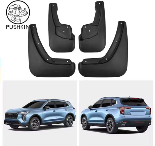 Haval Jolion Facelift Premium Imported Mud Flaps / Mudguards – 4 Pcs Set | Proper Fitting