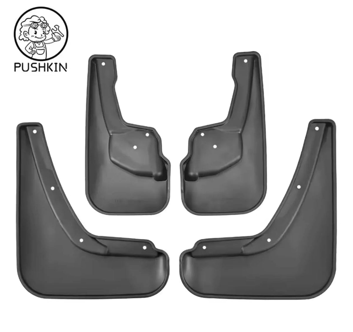 Haval Jolion Facelift Premium Imported Mud Flaps / Mudguards – 4 Pcs Set | Proper Fitting