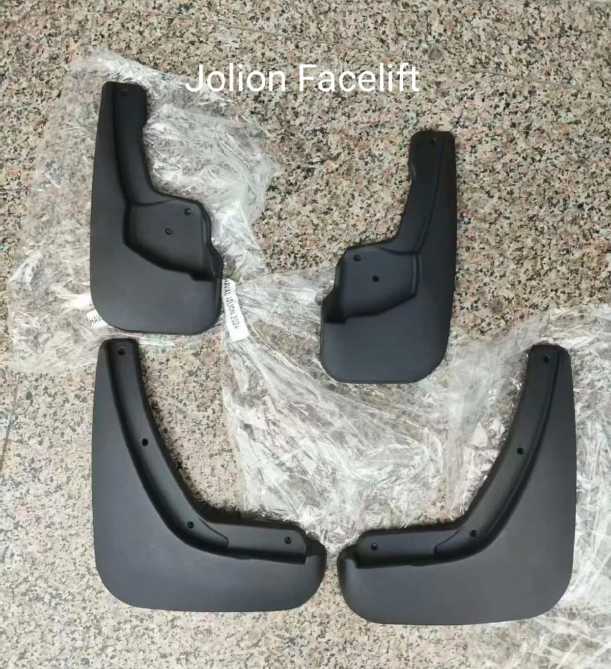 Haval Jolion Facelift Premium Imported Mud Flaps / Mudguards – 4 Pcs Set | Proper Fitting