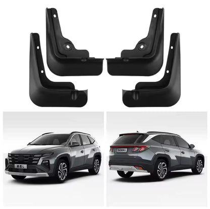 Hyundai Tucson Hybrid Premium Imported Mud Flaps / Mudguards – 4 Pcs Set | Proper Fitting