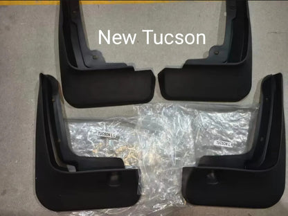 Hyundai Tucson Hybrid Premium Imported Mud Flaps / Mudguards – 4 Pcs Set | Proper Fitting