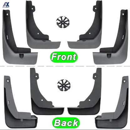 Toyota Corolla Cross Premium Imported Mud Flaps / Mudguards – 4 Pcs Set | Proper Fitting