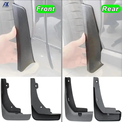 Toyota Corolla Cross Premium Imported Mud Flaps / Mudguards – 4 Pcs Set | Proper Fitting
