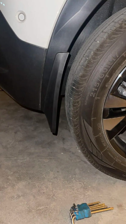 Peugeot 2008 Premium Imported Mud Flaps / Mudguards – 4 Pcs Set | Proper Fitting