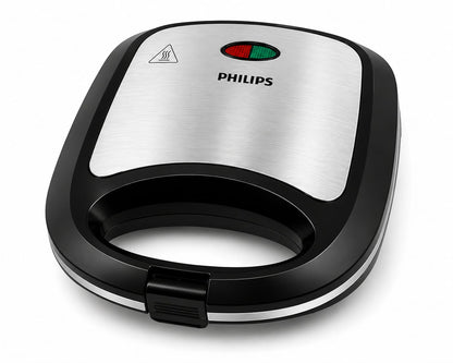 Philips 750W 4-Slice Sandwich Maker – Non-Stick Electric Sandwich Toaster