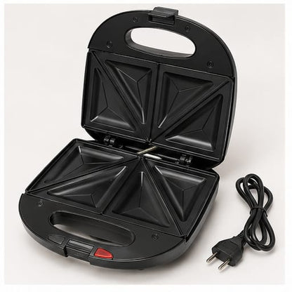 National NS-512 Premium 2-Slice Sandwich Maker with Stainless Steel Cover