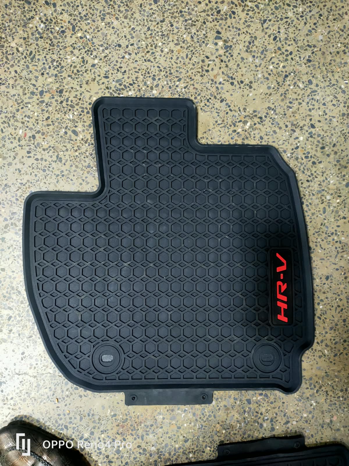 Honda Hrv Premium Latex Rubber PVC Car Floor Mats – Custom Fit Heavy Duty Waterproof | 3 Pcs Set