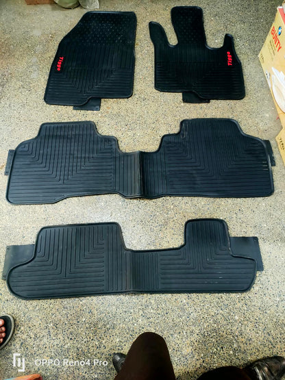 Chery Tiggo 9 PHEV Premium Latex Rubber PVC Car Floor Mats – Custom Fit Heavy Duty Waterproof | 4 Pcs Set