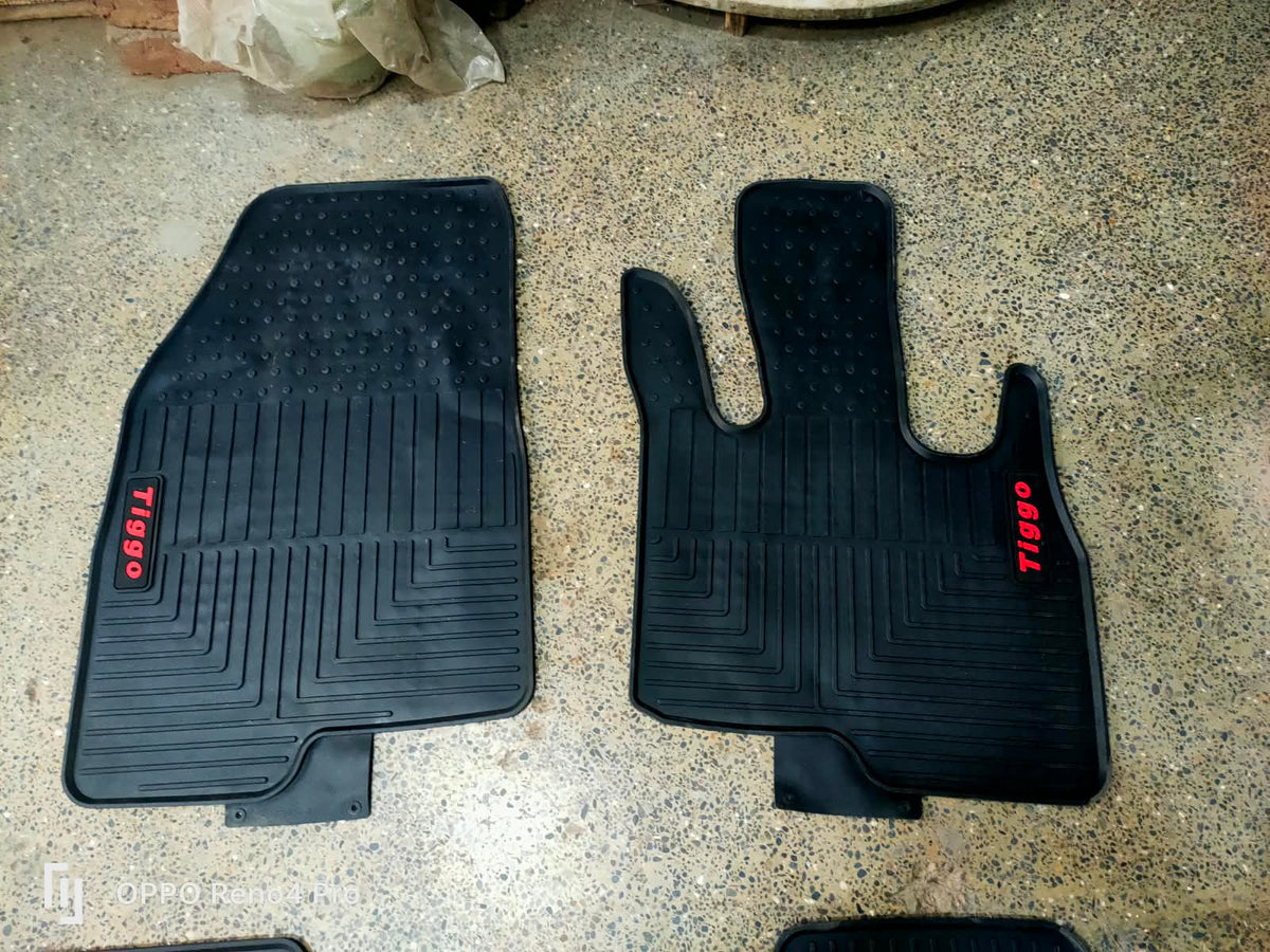 Chery Tiggo 9 PHEV Premium Latex Rubber PVC Car Floor Mats – Custom Fit Heavy Duty Waterproof | 4 Pcs Set