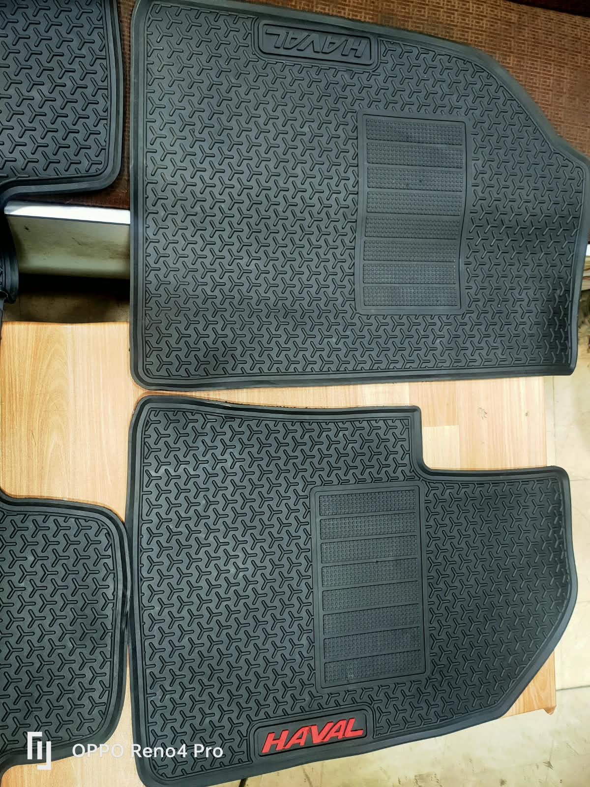 Haval H6 Facelift Premium Latex Rubber PVC Car Floor Mats – Custom Fit Heavy Duty Waterproof | 3 Pcs Set