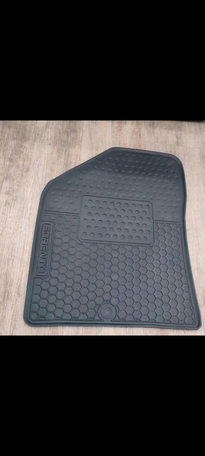 Kia Sorento 2021-2026 Premium Latex Rubber PVC Car Floor Mats – Custom Fit Heavy Duty Waterproof | 4 Pcs Set