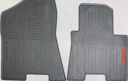 Hyundai Tucson 2020-2025 Premium Latex Rubber PVC Car Floor Mats – Custom Fit Heavy Duty Waterproof | 3 Pcs Set