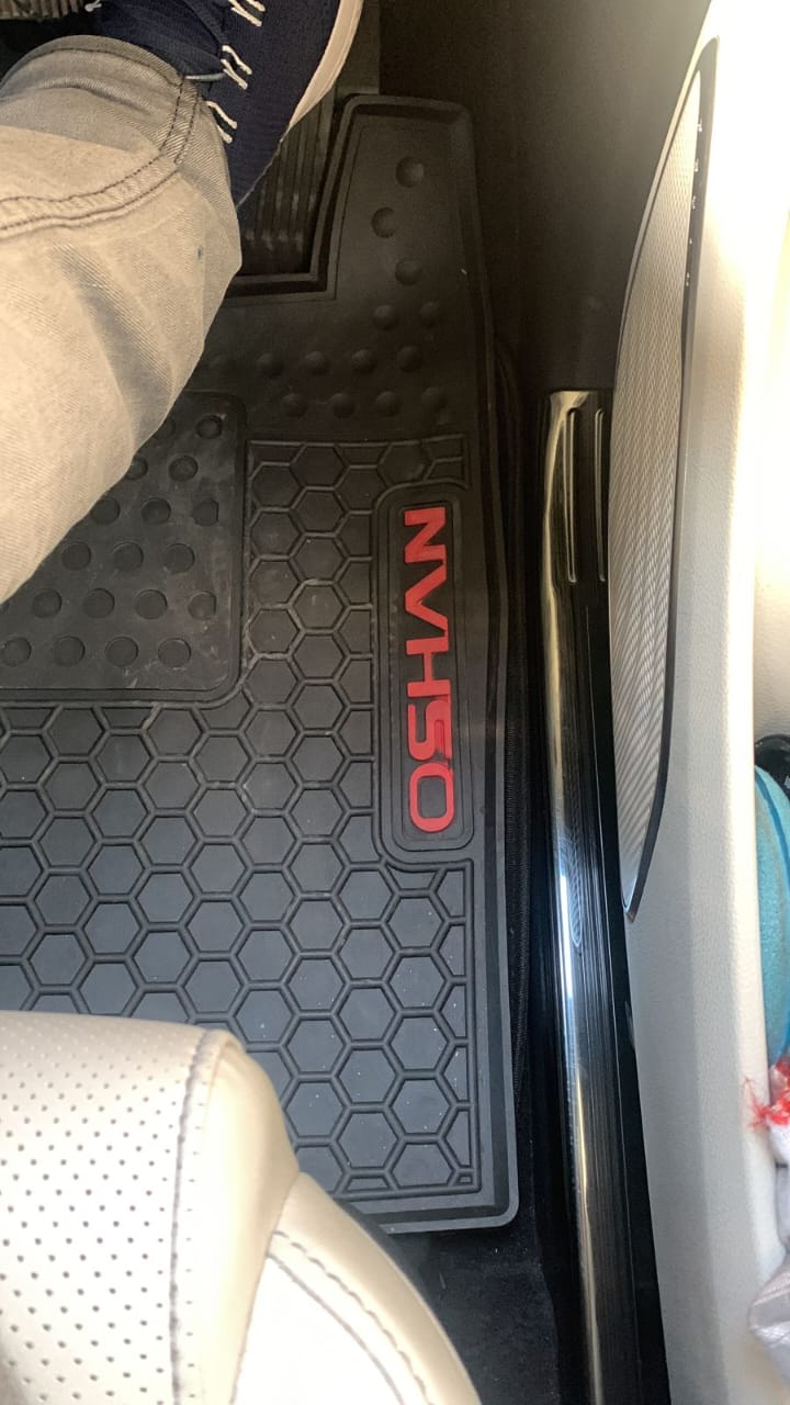 Changan Oshan X7 Premium Latex Rubber PVC Car Floor Mats – Custom Fit Heavy Duty Waterproof | 3 & 4 Pcs Sets