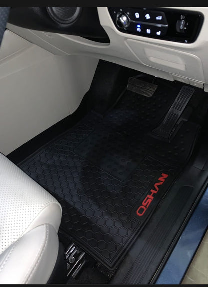 Changan Oshan X7 Premium Latex Rubber PVC Car Floor Mats – Custom Fit Heavy Duty Waterproof | 3 & 4 Pcs Sets