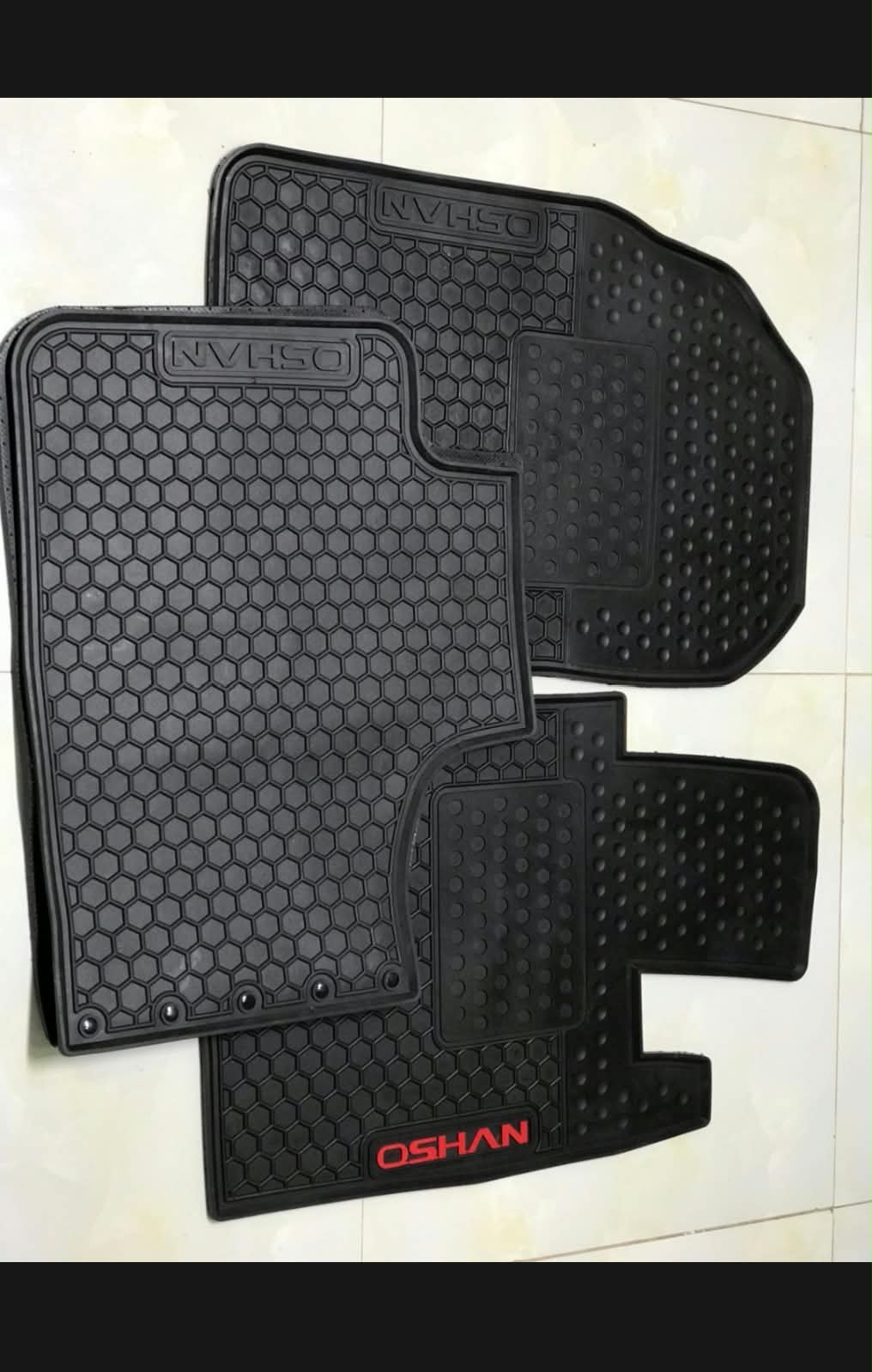 Changan Oshan X7 Premium Latex Rubber PVC Car Floor Mats – Custom Fit Heavy Duty Waterproof | 3 & 4 Pcs Sets