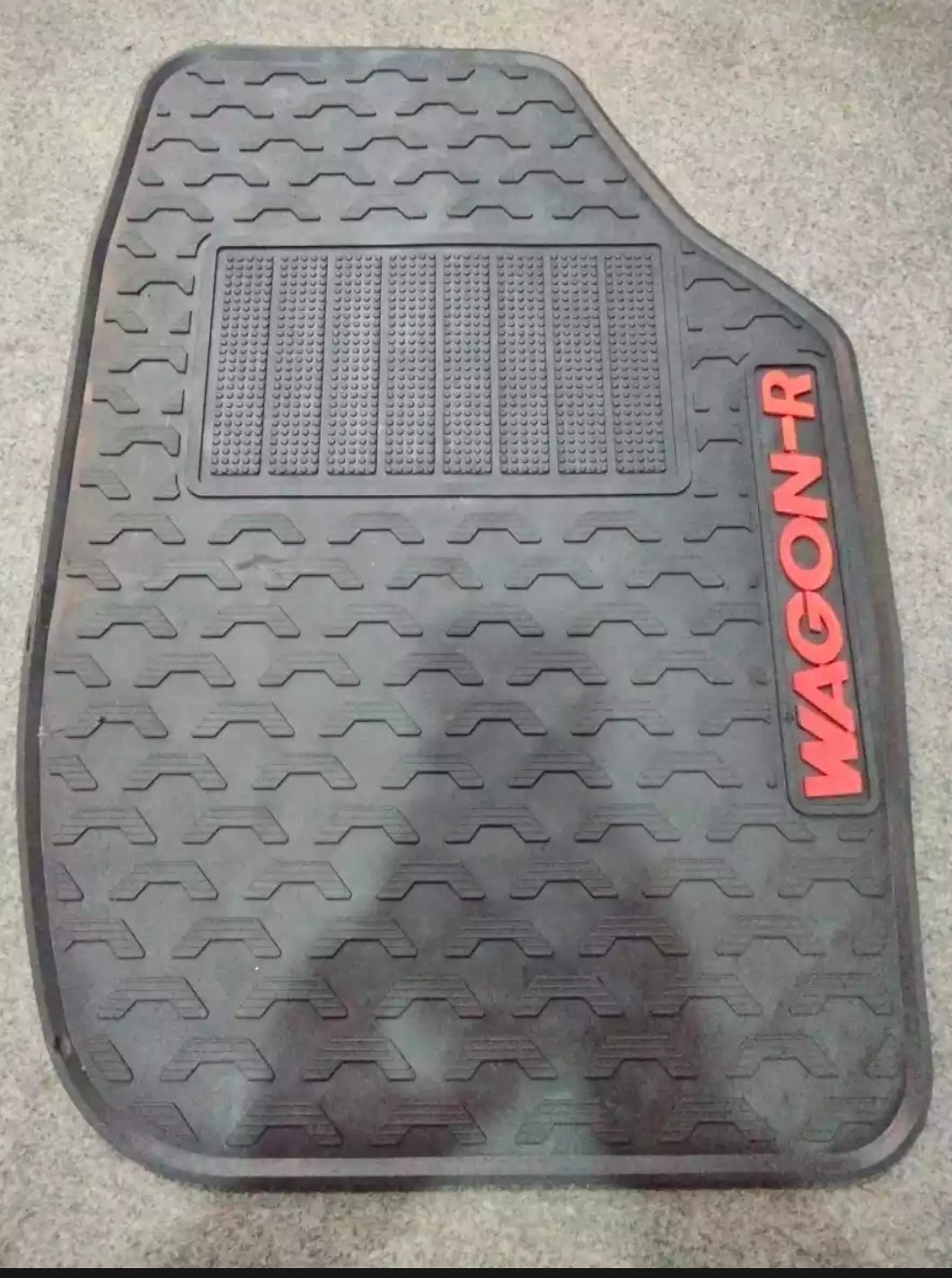 Suzuki Wagon R 2014-2025 Premium Latex Rubber PVC Car Floor Mats – Custom Fit Heavy Duty Waterproof | 3 Pcs Set