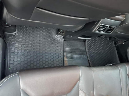 DFSK Glory 580 Pro Premium Latex Rubber PVC Car Floor Mats – Custom Fit Heavy Duty Waterproof | 4 Pcs Set