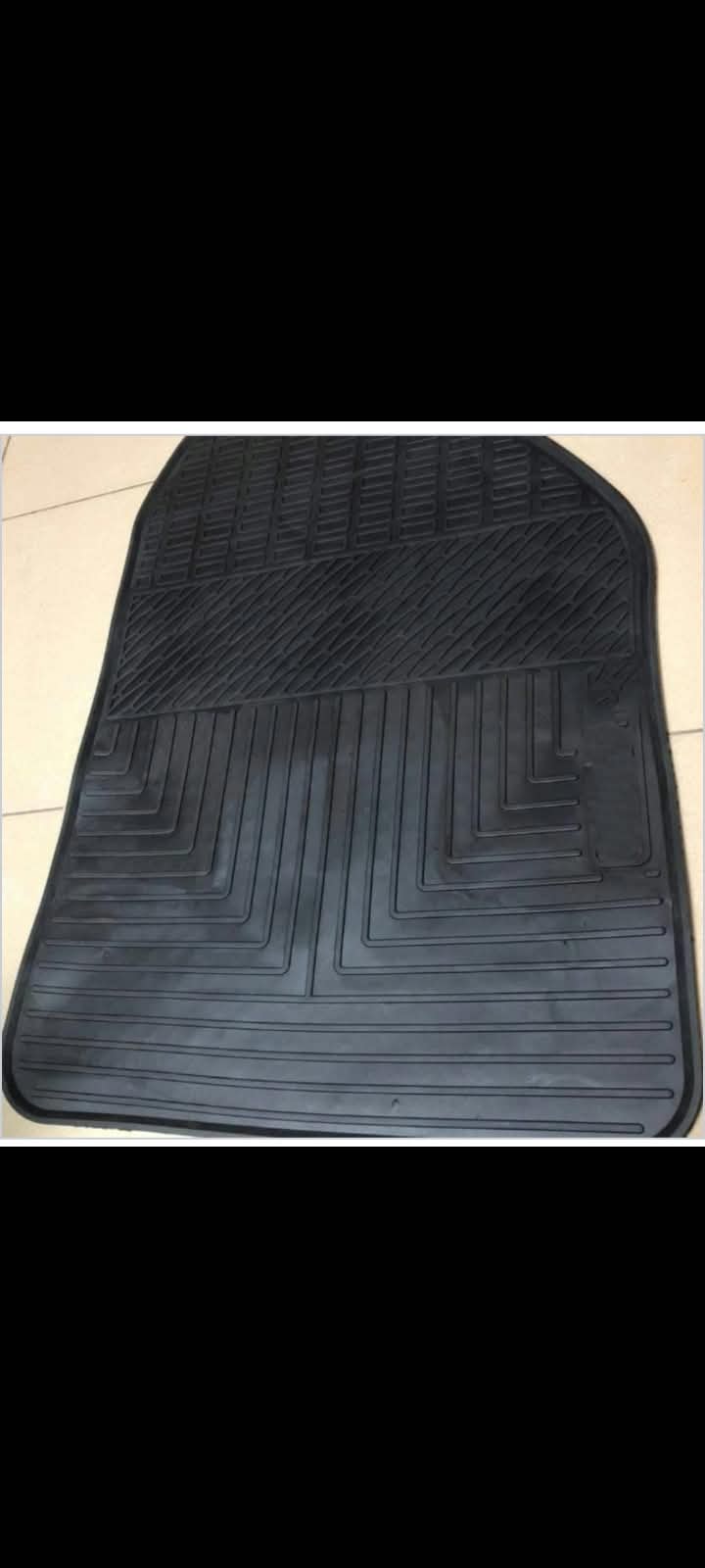 Kia Stonic Premium Latex Rubber PVC Car Floor Mats – Custom Fit Heavy Duty Waterproof | 3 Pcs Set