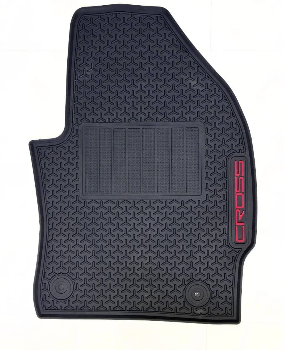 Toyota Corolla Cross Premium Latex Rubber PVC Car Floor Mats – Custom Fit Heavy Duty Waterproof | 3 Pcs Set