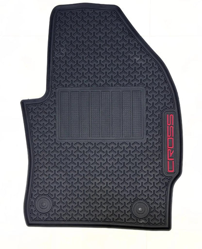 Toyota Corolla Cross Premium Latex Rubber PVC Car Floor Mats – Custom Fit Heavy Duty Waterproof | 3 Pcs Set