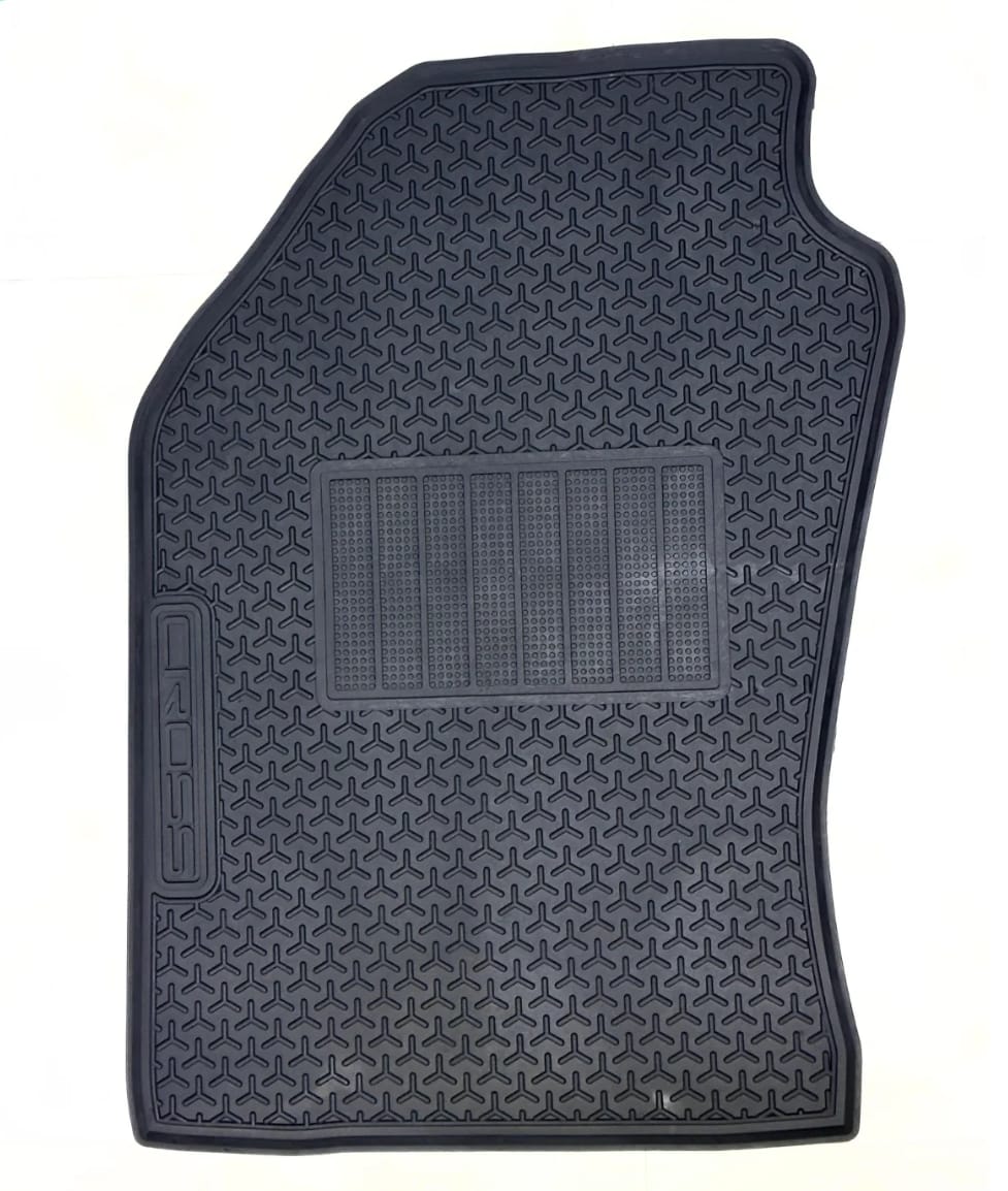 Toyota Corolla Cross Premium Latex Rubber PVC Car Floor Mats – Custom Fit Heavy Duty Waterproof | 3 Pcs Set