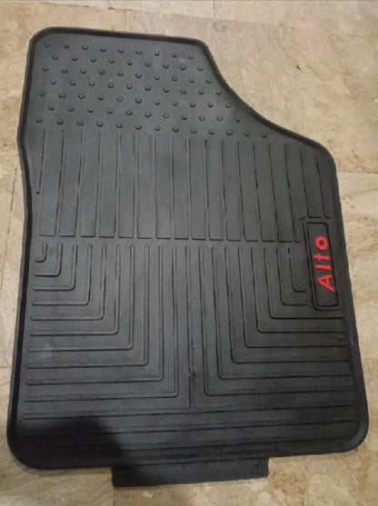 Suzuki Alto 2019-2026 Premium Latex Rubber PVC Car Floor Mats – Custom Fit Heavy Duty Waterproof | 3 Pcs Set